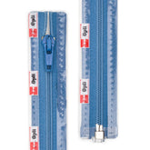 Rits deelbaar | Opti | spiraal S60 | 40 cm | 235 aqua blauw Deelbare Rits OPTI - D - S60 - 40 CM - 235 - AQUA BLAUW